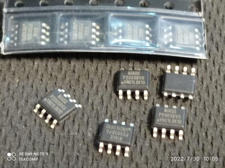 Imagem de 4x Transistor P2003bvg P2003 Mosfet N 9amp 30v Smd Soic8
