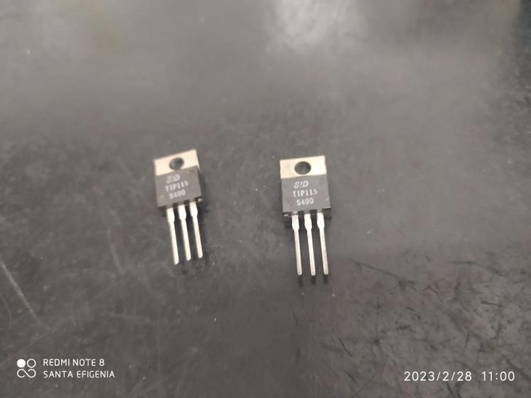 Imagem de 4x Transistor Tip115 Pnp 4amp 60v Sid