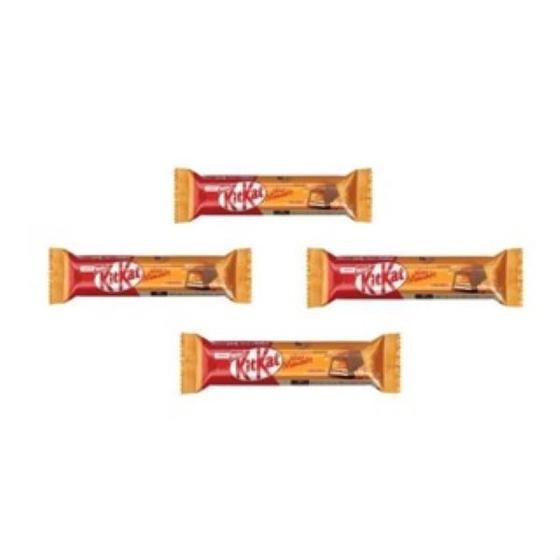 Imagem de 4X Unidades Nestlé kit - Kat Mini Moments Caramel