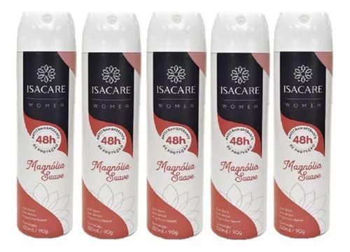 Imagem de 5 Antitranspirante Women Magnolia Suave Isacare 150ml/90g