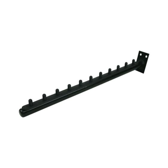 5 arara rt cabideiro inclinado preto 40 cm para parede Menor preço em 5 arara rt cabideiro inclinado preto 40 cm para parede