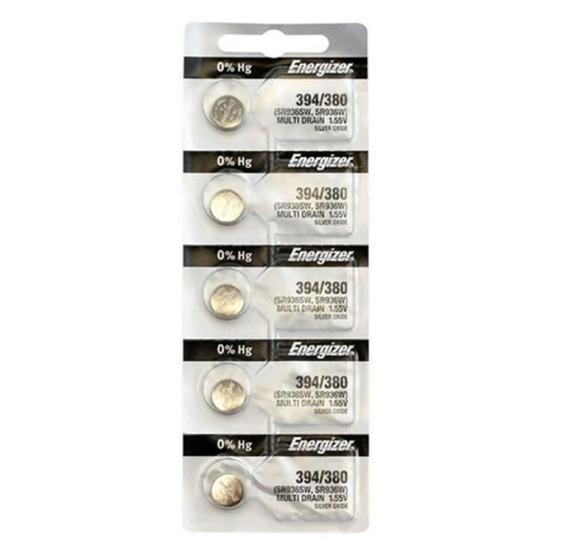 Imagem de 5 Baterias 394-380 Energizer 1,55V Sr936Sw Relógio