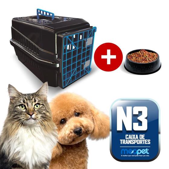 Imagem de 5 Caixas De Transporte Para Gato E Cachorro Médio Nº3 Pa