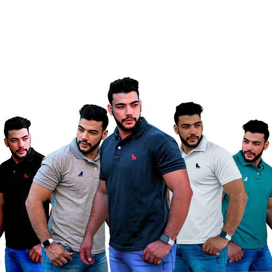 Imagem de 5 Camisa Polo Masculina Original Qualidade Escolha suas Cores