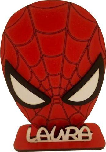 Imagem de 5 Centros De Mesa Homem Aranha,  20cm Spider Man
