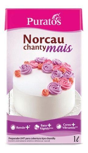 Imagem de 5 Chantilly Norcau Mais Profissional 1 Litro Cada