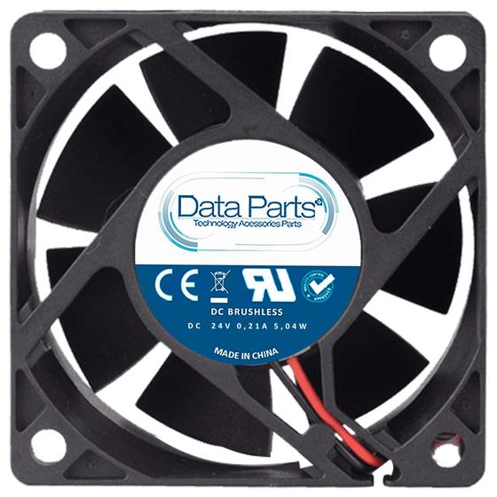 Imagem de 5 Cooler Mini Ventilador JF0625B2TMPR 24V 0.21A 2P 60x25 A1