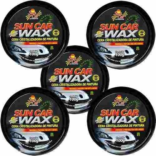 Imagem de 5 Cristalizador Proteção Automotiva Wax Sun Car Envio 24h