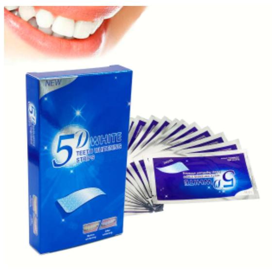 Imagem de 5 D White - Branqueador / Clareador P/os Dentes Em Fita 28un