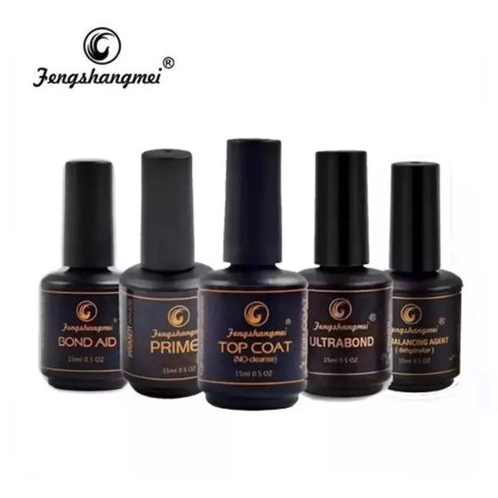5 Fengshangmei Pretinho Do Poder Top Coat Primer Ultrabond