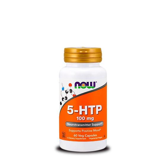 Imagem de 5-HTP 100mg (60 cápsulas veganas) Now Foods