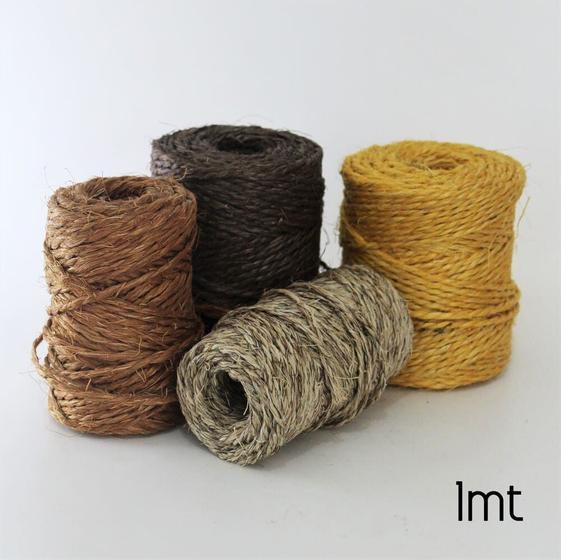 5 Metros Fio De Sisal Artesanato - IB - Corda de Sisal - Magazine Luiza
