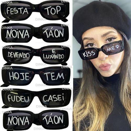 Imagem de 5 Oculos Casamento Com Frases Divertidas Unisex