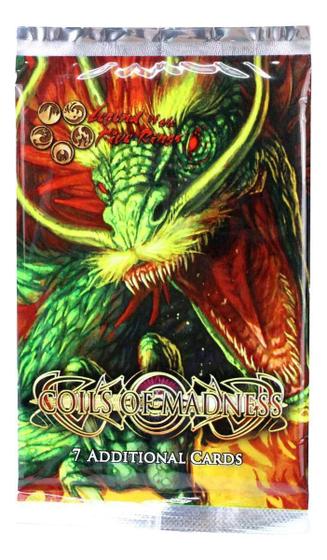 Imagem de 5 Pacotes Com 7 Cartas Coils Of Madness Legend Of 5 Rings