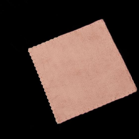 Imagem de 5*pcs Coral Velvet Espessado Toalha Quadrada Pequena, Absorvente