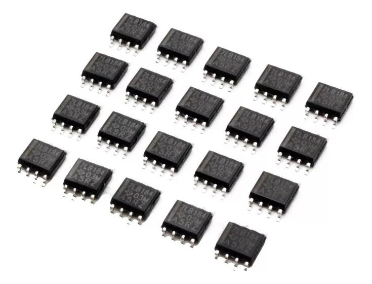 Imagem de 5 Pcs Transceptor Ci De Interface Rs-485 Texas Sn75Lbc184D