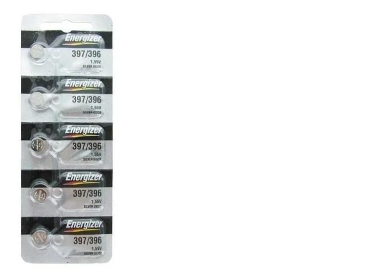 Imagem de 5 Pilhas 397/396 Energizer 1,55V Sr726 Sw Relógio