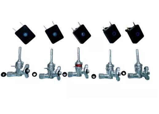 Imagem de 5 Registro 5 Interruptor 5 Anilha Fogão Cooktop Fischer 1642
