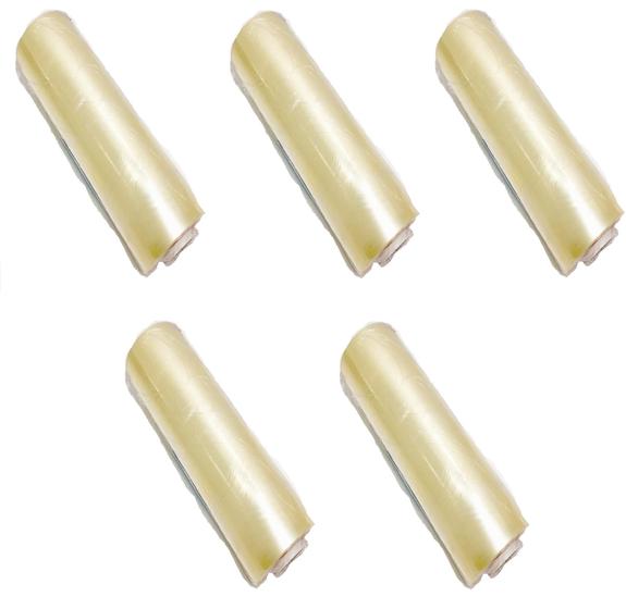 5 Rolos Bobina Plastico De Filme Pvc 45cm X 300 Metros Menor preço em 5 Rolos Bobina Plastico De Filme Pvc 45cm X 300 Metros