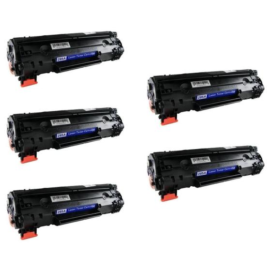 5 Toner Para Hp P1102 M1132 P1102w M1212 Compatível Kit 85a Menor preço em 5 Toner Para Hp P1102 M1132 P1102w M1212 Compatível Kit 85a