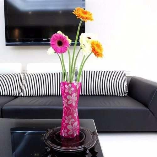 Imagem de 5 Un. Vaso De Saco Plástico Para Arranjo De Flores