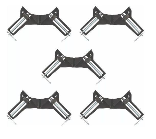 Imagem de 5 unidade grampos sargento em ângulo 3 marcenaria 2032055