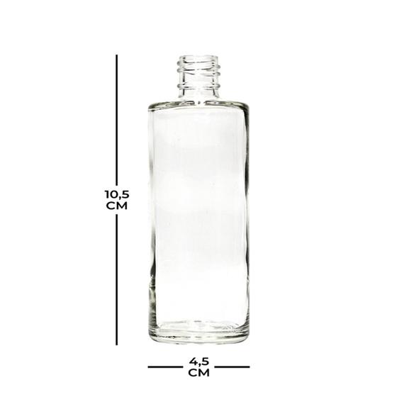 Imagem de 5 Unidades de Vidro Laque 120ml Sem Tampa