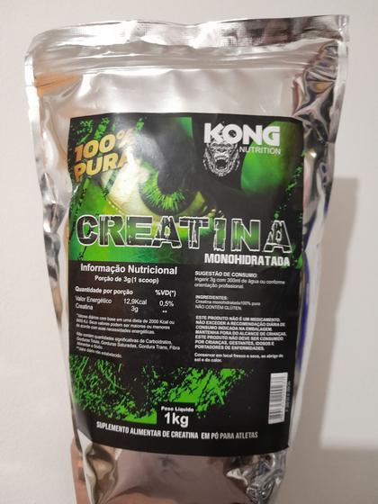 Imagem de 5 x creatina kong nutrition 100% pure 1kg