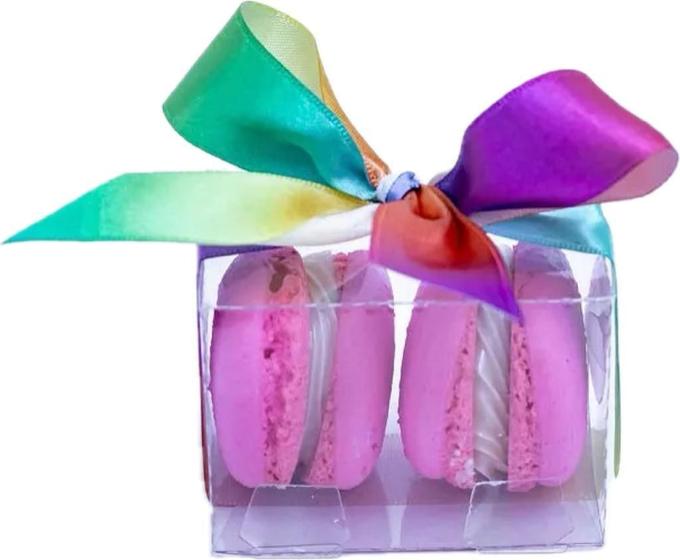 Imagem de 50 Caixas de Acetato 5x5x7 cm: Perfeitas para Macarons, Mini Sabonetes e Esponjas de Maquiagem!