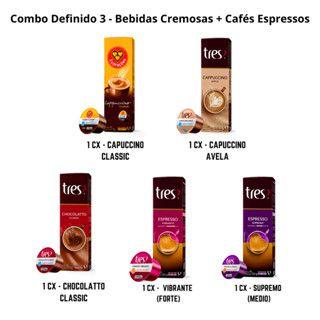 Imagem de 50 Cápsulas Café TRES Corações - Kit sabor definido