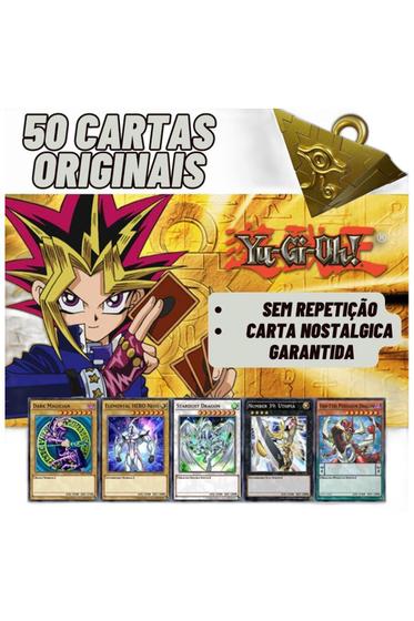 Imagem de 50 Cartas Yugioh Originais sem repetição Carta nostálgica garantida