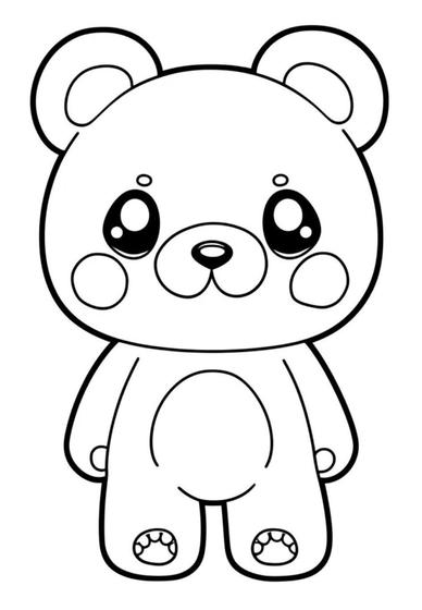 50 Desenhos Fofos Kawaii para Colorir Pintar Lindos Desenhos - kawaii ...