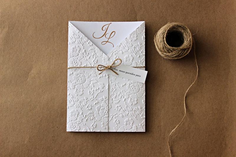 Imagem de 50 envelope convite de casamento 15x21 cm pronta entrega