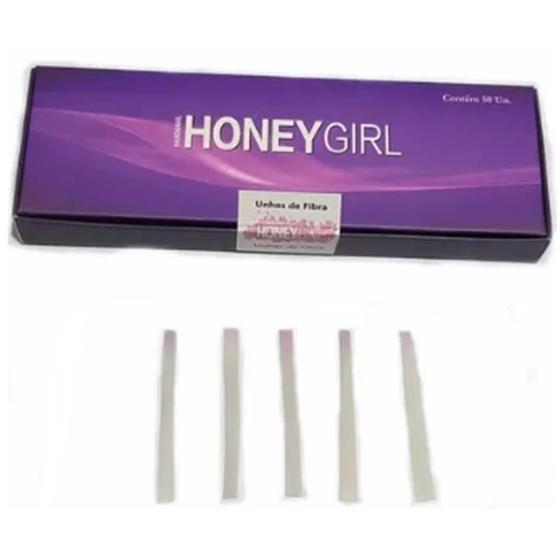 Imagem de 50 Fibras Unha De Fibra De Vidro Honey Girl