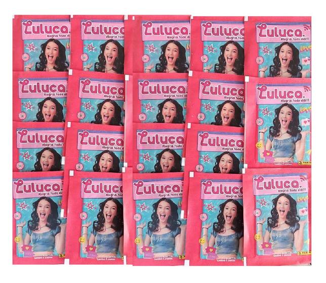 Imagem de 50 Figurinhas Luluca Alegria Todo Dia são 10 envelopes