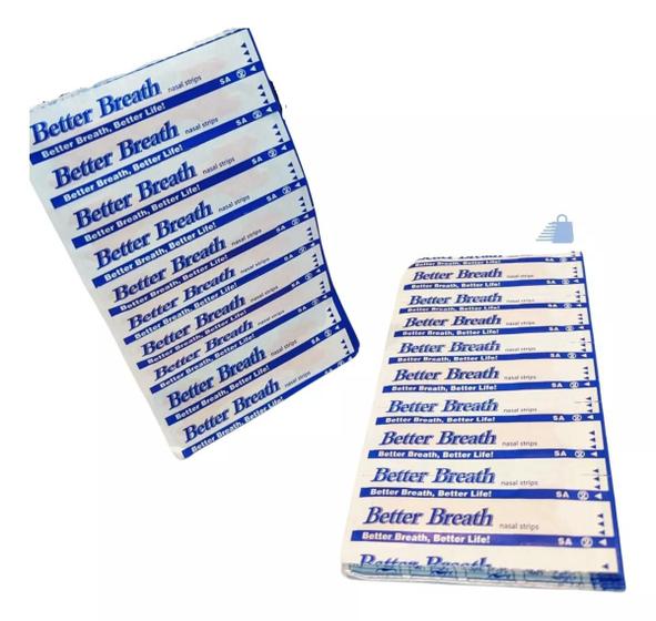 Imagem de 50 Fita Respire Melhor Dilatador Nasal Anti Ronco Rinite