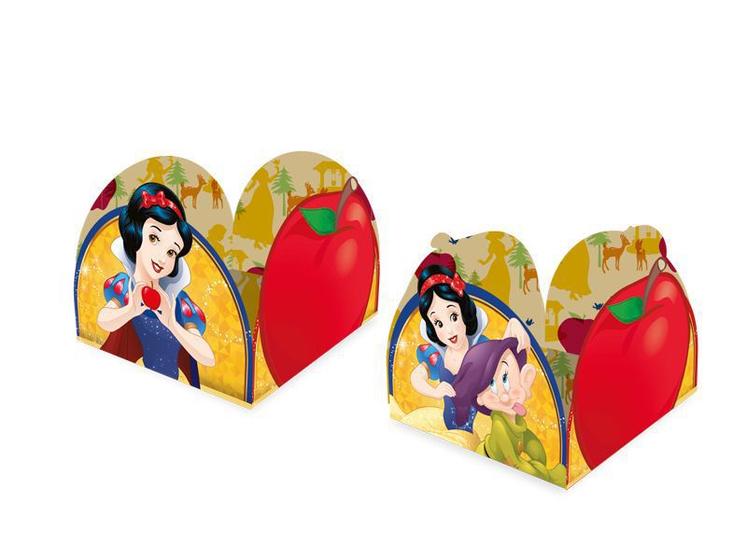 Imagem de 50 forminha doces Branca de Neve Princesa caixeta Formas