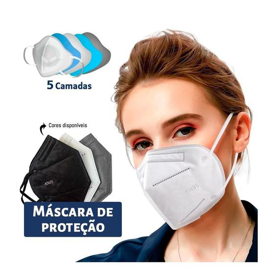 50 Máscaras Kn95 Proteção 5 Camada Respiratória Pff2 N95 registro Anvisa 81699320002 Menor preço em 50 Máscaras Kn95 Proteção 5 Camada Respiratória Pff2 N95 registro Anvisa 81699320002