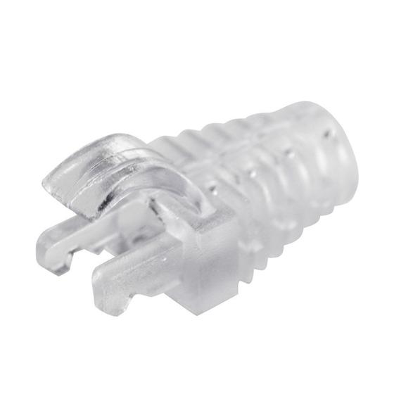 50 Unidades de Capa protetora Snap in para conector RJ45 Transparente Menor preço em 50 Unidades de Capa protetora Snap in para conector RJ45 Transparente