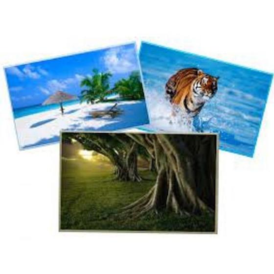 Imagem de 500 Papel Foto Glossy Auto Adesivo 80g A4 á Prova Dagua