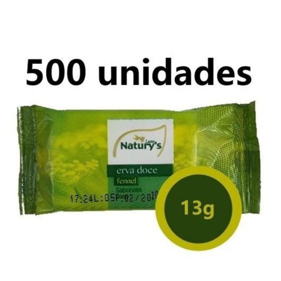 Imagem de 500 Sabonete Pousada Motel Airbnb 13G Erva Doce