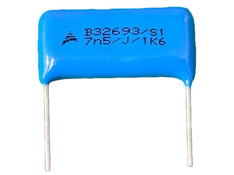 Imagem de 500x Capacitor Poliester 7,5nf/1600v = 7k5/1600v 5% Epcos