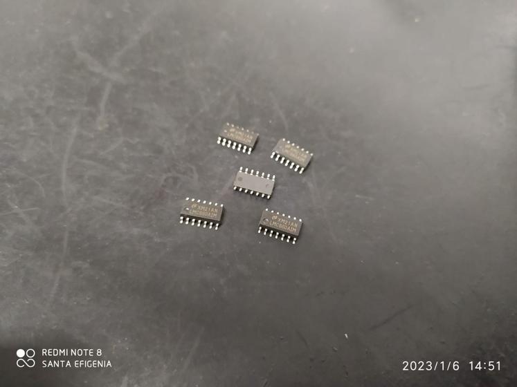 Imagem de 500x Circuito Integrado Lmc660aimx Lmc660 Smd National