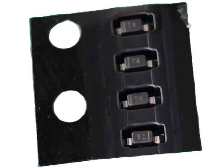 Imagem de 500x Diodo 1n4148wtg-t4 = 1n4148 = T4 Smd Sod523