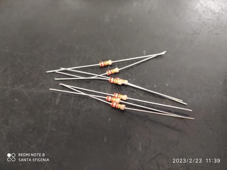 Imagem de 500x Resistor 22k 1/4w 5%