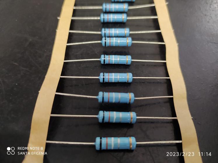 Imagem de 50x Resistor 0r39 2w 5% 17mm