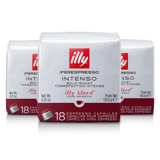 Imagem de 54 Cápsulas Illy Iperespresso, Café Illy Blend, Intenso