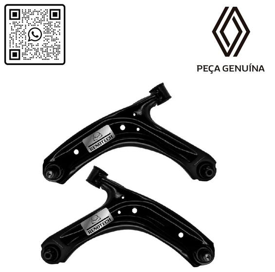 Imagem de 545017342r - kit com 2 bandejas - direita e esquerda - motor 1.0 12v b4d - 2016 a 2023 - kwid