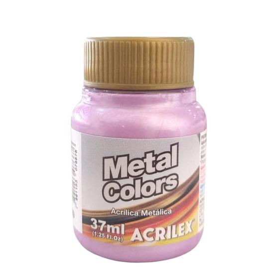 Imagem de 549  tinta metal colors acrilex - magenta - 37ml