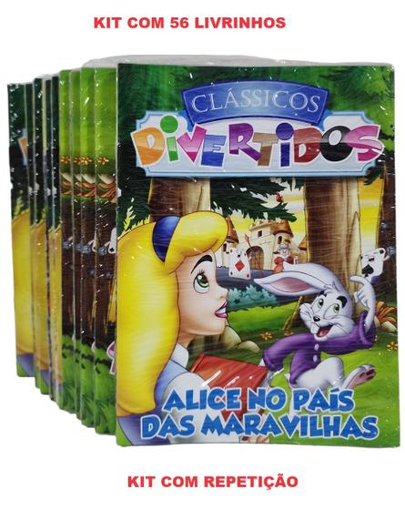 Imagem de 56 Livros Classicos Divertidos História  Atacado Lembrancinha De Aniversário C/ Repetição